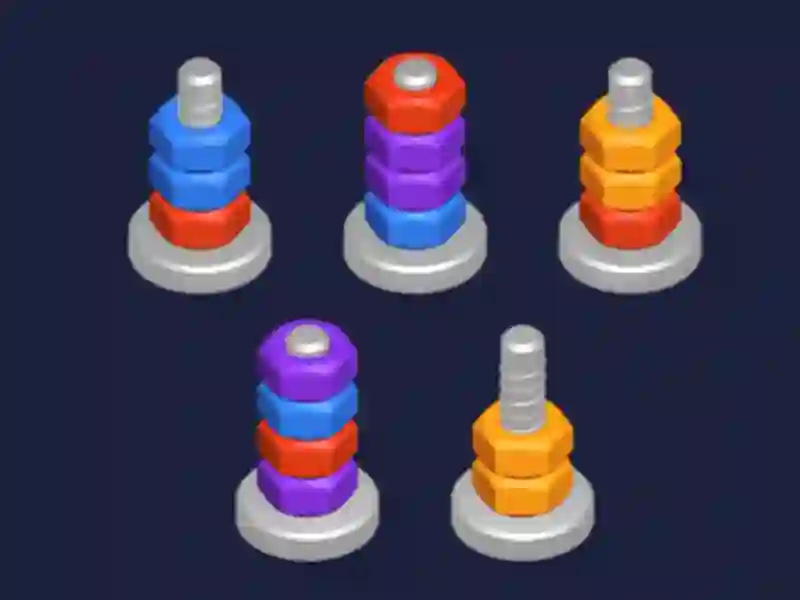 Hra Nut Sort