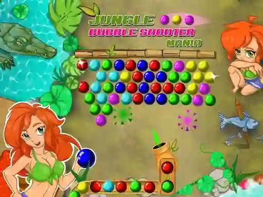 Hra Jungle Bubble Shooter Mania