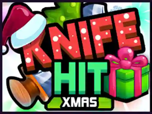Hra Knife Hit Xmas
