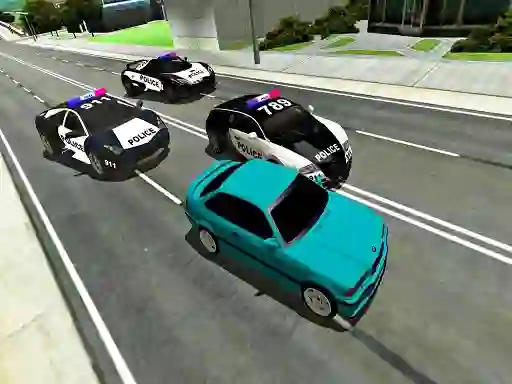 Hra Mad Cop Police Car Race: Police Car vs Gangster Escape
