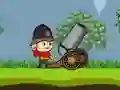Hra Cannons and Soldiers mountain offense