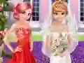 Hra Frozen And Ariel Wedding