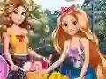 Hra Princesses Bike Trip