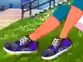 Hra DIY Galaxy Shoes