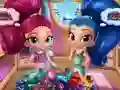 Hra Shimmer And Shine Wardrobe Cleaning