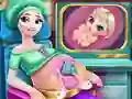 Hra Ice Queen Pregnant Check-Up