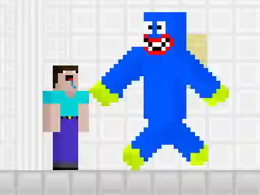 Hra Noob Vs Blue Monster