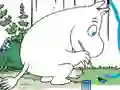 Hra Moomins coloring book