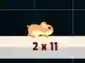 Hra Hamster Grid Multiplication