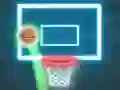 Hra Swipe Basketball Neon