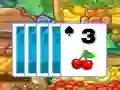 Hra Tri-Fruit Solitaire!