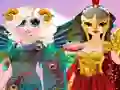 Hra Princesses Dazzling Goddesses