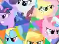 Hra Pony Round Puzzle