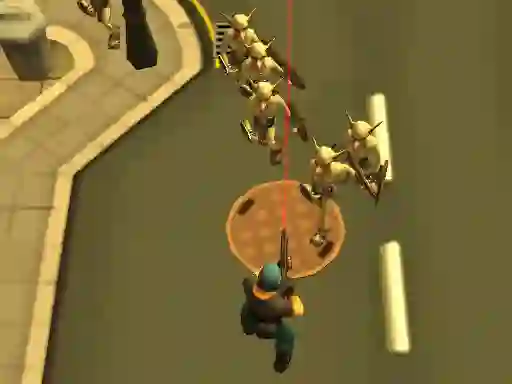 Hra Top-Down Monster Shooter