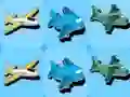 Hra Big Fast Airplanes Match 3
