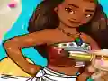 Hra Moana Coloring Book