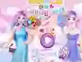 Hra Barbie and Elsa in Candyland