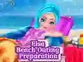Hra Elsa Beach Outing Preparation