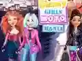 Hra Princesses Moto Mania