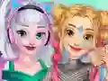 Hra Elsa and Rapunzel Future Fashion