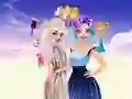 Hra Fashion Showdown Ellie and Villain Quinn