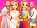 Hra Princesses Outfit Coloring