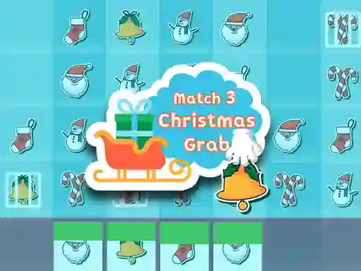 Hra Christmas Grab Match 3