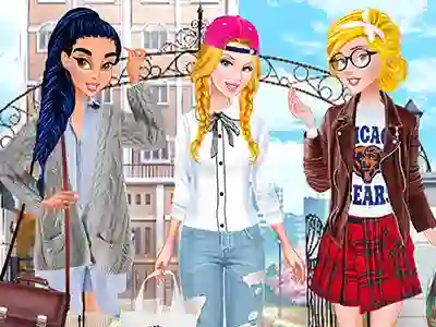 Hra Princesses: Back to School Collection