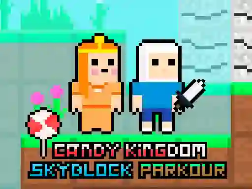 Hra Candy Kingdom Skyblock Parkour