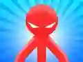 Hra Red Stickman vs Monster School