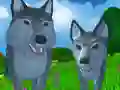 Hra Wolf simulator wild animals