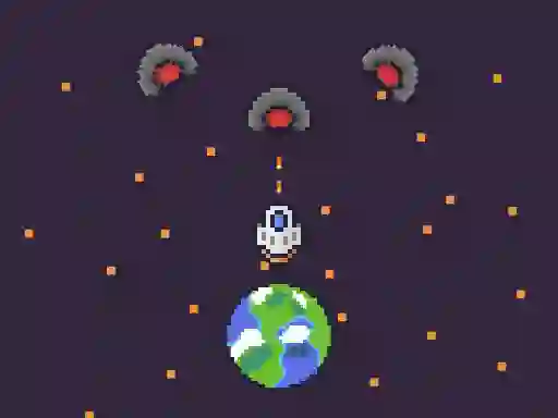 Hra Pixel Protect Your Planet