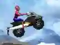 Hra Spiderman Snow Scooter