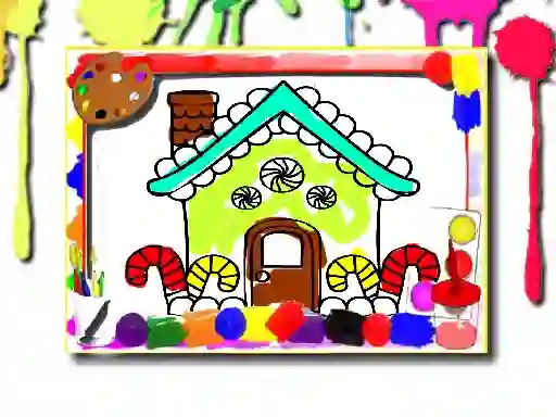 Hra House Coloring Book
