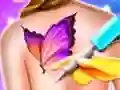 Hra Barbie Funny Tattoo Shop
