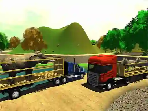 Hra Offroad Animal Truck Transport Simulator 2020