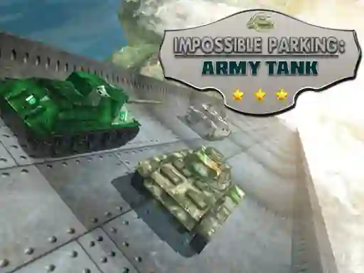 Hra Impossible Parking: Army Tank