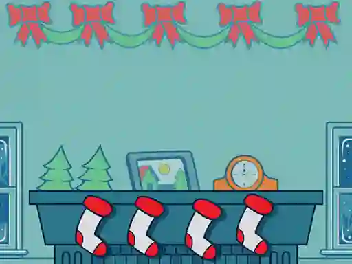 Hra Christmas Stockings Memory