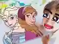 Hra Coloring Book: Frozen