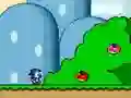 Hra Sonic in Super Mario World