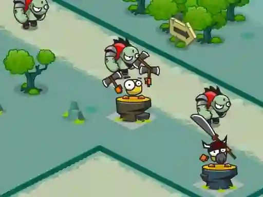 Hra King Bird Tower Defense