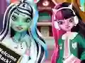 Hra Monster Girls Back To School