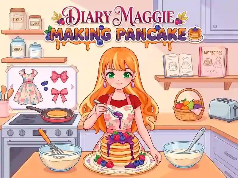 Hra Diary Maggie Making Pancake
