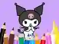 Hra Coloring Book: Kuromi Carries Bag