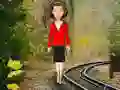 Hra Girl Escape From Railway Track