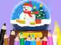 Hra Coloring Book: Christmas Crystal Ball