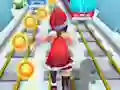 Hra Subway Santa Princess Runner