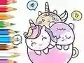 Hra Coloring Book: A Cup Of Unicorn