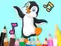 Hra Coloring Book: Dancing Penguin