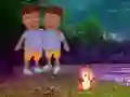 Hra Twins Escape From Night Forest
